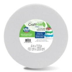 FloraCraft® CraftFōM Round Cake Form White 39 FloraCraft® CraftFōM Round Cake Form White -Handmade Supplies Store 10219980 12