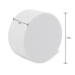 FloraCraft® CraftFōM Round Cake Form White 23 FloraCraft® CraftFōM Round Cake Form White -Handmade Supplies Store 10219982 4