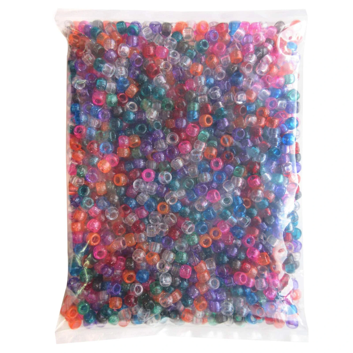 1lb. Multicolor Pony Beads By Creatology™, 6mm X 9mm 4 1lb. Multicolor Pony Beads By Creatology™, 6mm X 9mm - Image 4