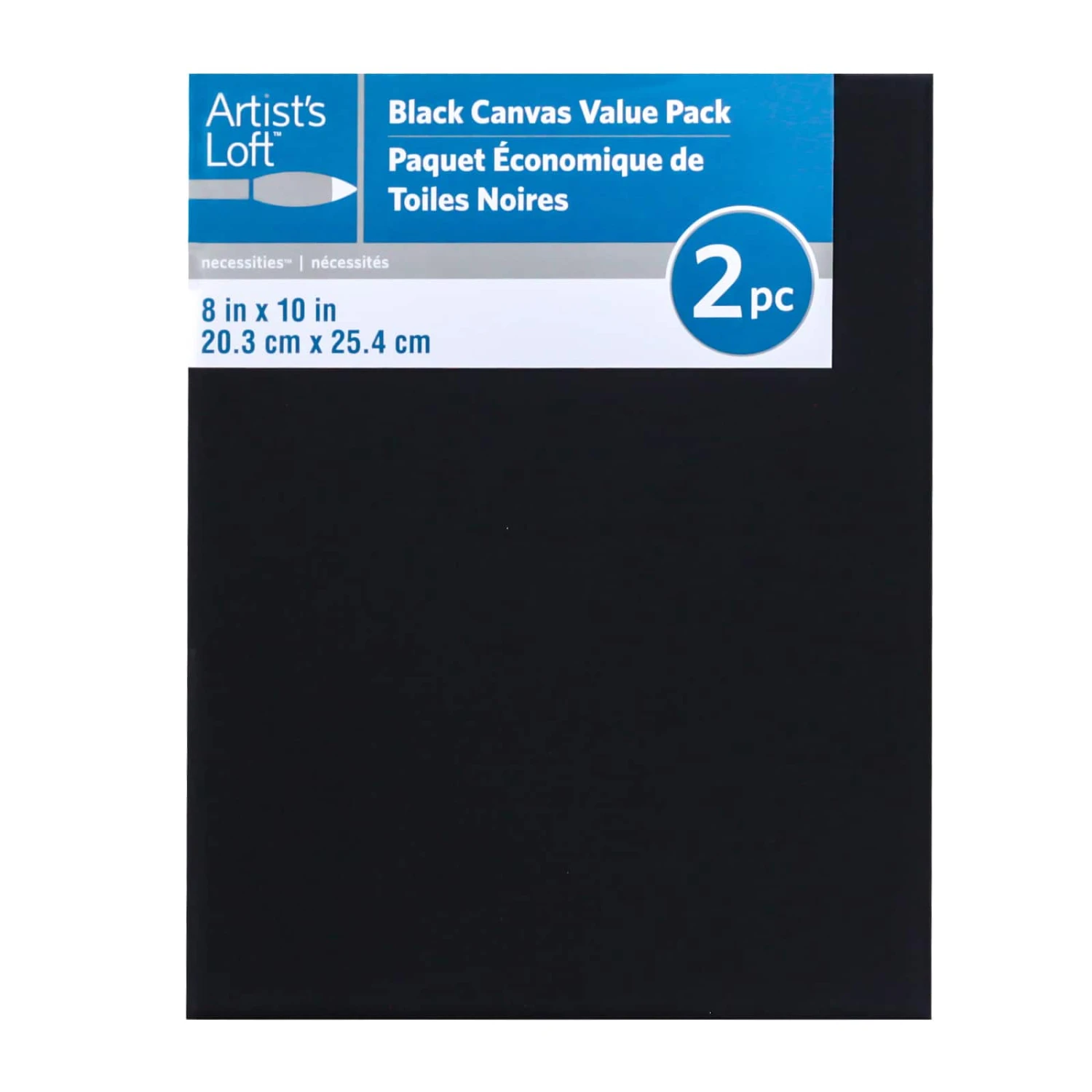 2 Pack Black Canvas Value Pack By Artist's Loft® Necessities™ 13 2 Pack Black Canvas Value Pack By Artist's Loft® Necessities™ - Image 13
