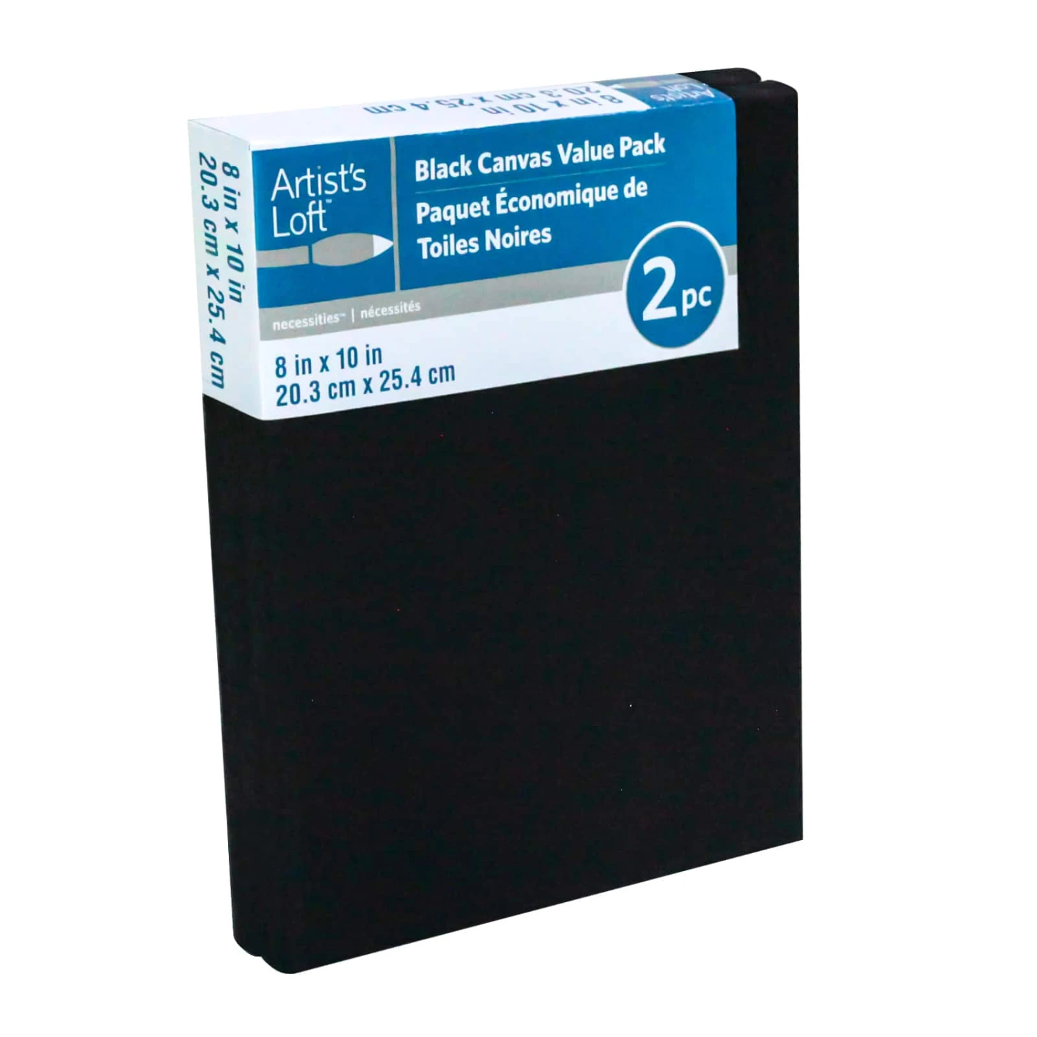 2 Pack Black Canvas Value Pack By Artist's Loft® Necessities™ 14 2 Pack Black Canvas Value Pack By Artist's Loft® Necessities™ - Image 14