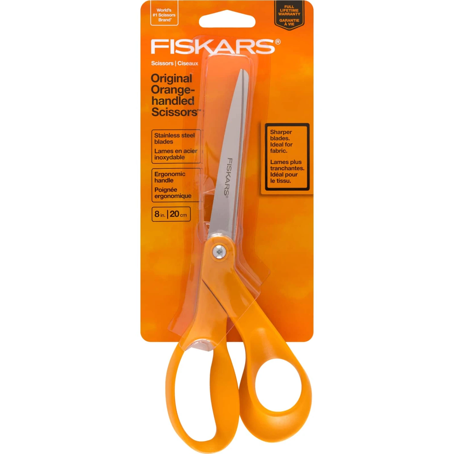 Fiskars® Premier Original Orange-Handled Scissors 6 Fiskars® Premier Original Orange-Handled Scissors - Image 6