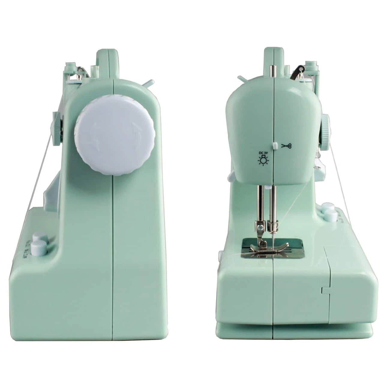 Mint Green Desktop Sewing Machine By Loops & Threads™ 3 Mint Green Desktop Sewing Machine By Loops & Threads™ - Image 3