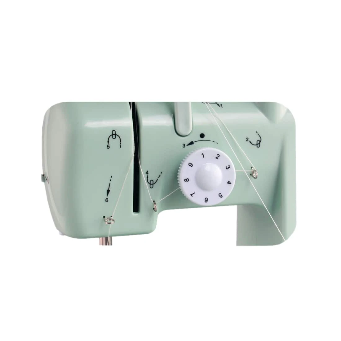 Mint Green Desktop Sewing Machine By Loops & Threads™ 5 Mint Green Desktop Sewing Machine By Loops & Threads™ - Image 5