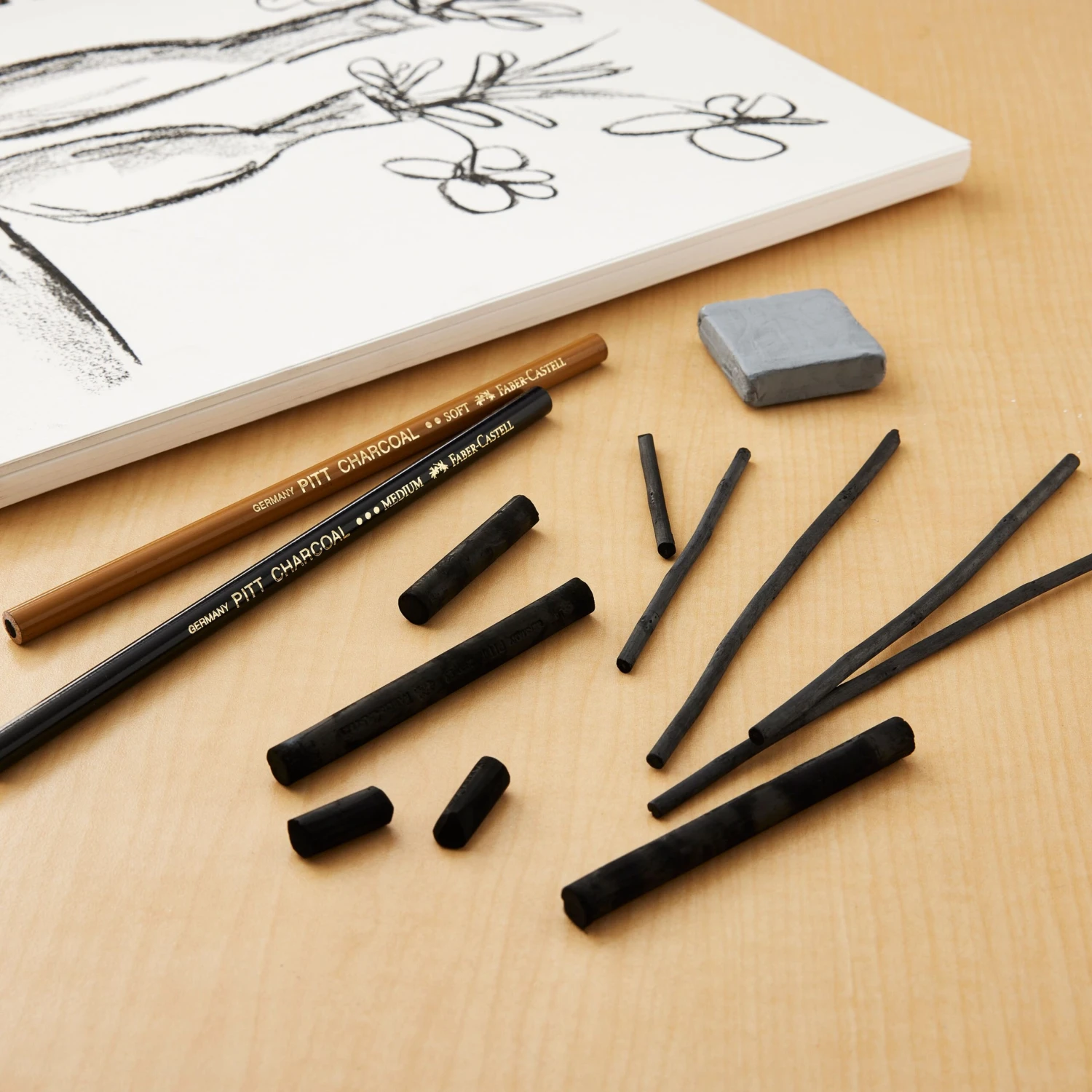 Faber-Castell® PITT® Charcoal Set 2 Faber-Castell® PITT® Charcoal Set - Image 2