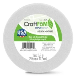 FloraCraft® CraftFōM Disc White -Handmade Supplies Store 10530840 2