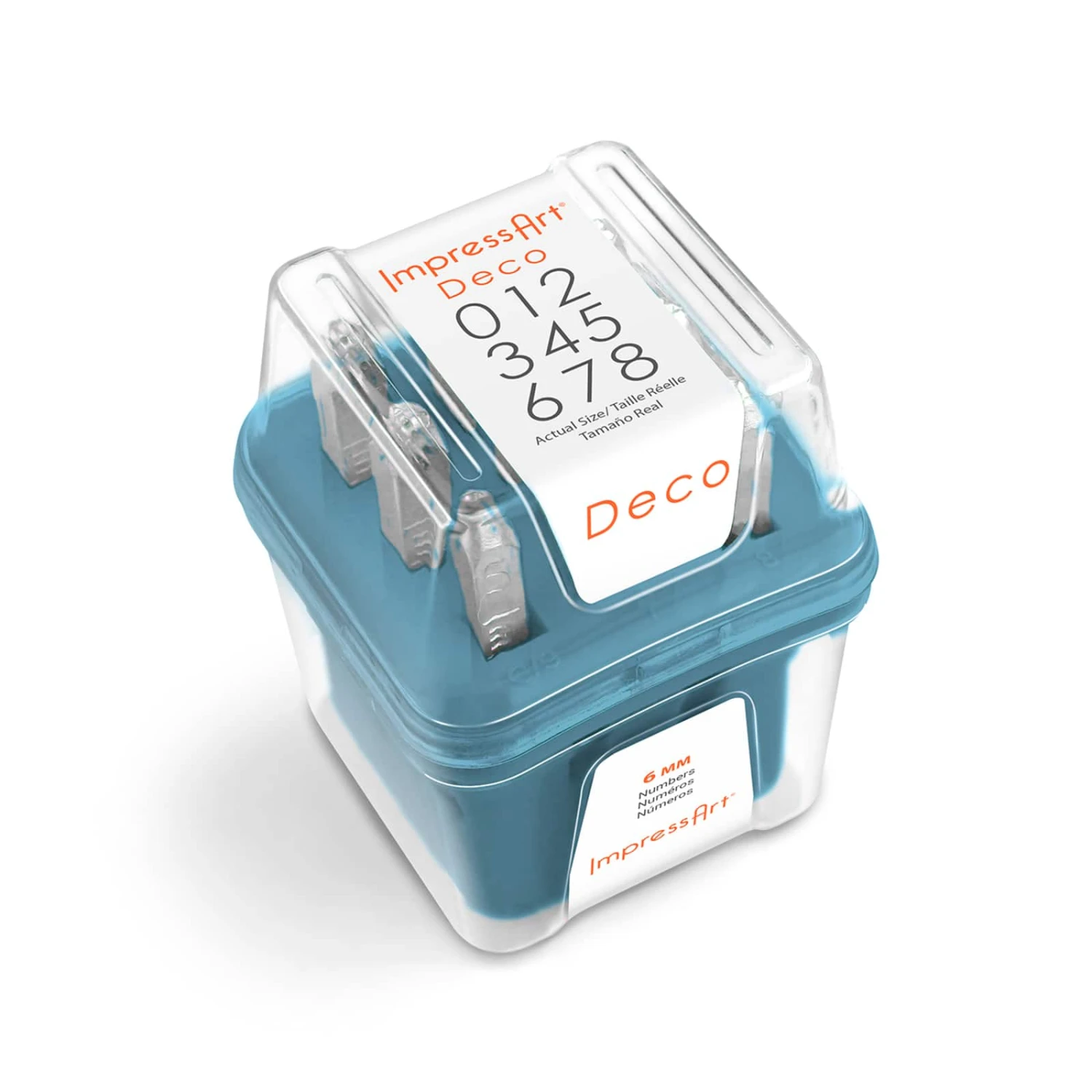 ImpressArt® Deco Number Metal Stamp Set 3 ImpressArt® Deco Number Metal Stamp Set - Image 3