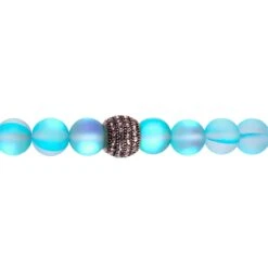 Signature Color Shop Blue Glass & Pave Bead Bracelet By Bead Landing™ -Handmade Supplies Store 10592610 2