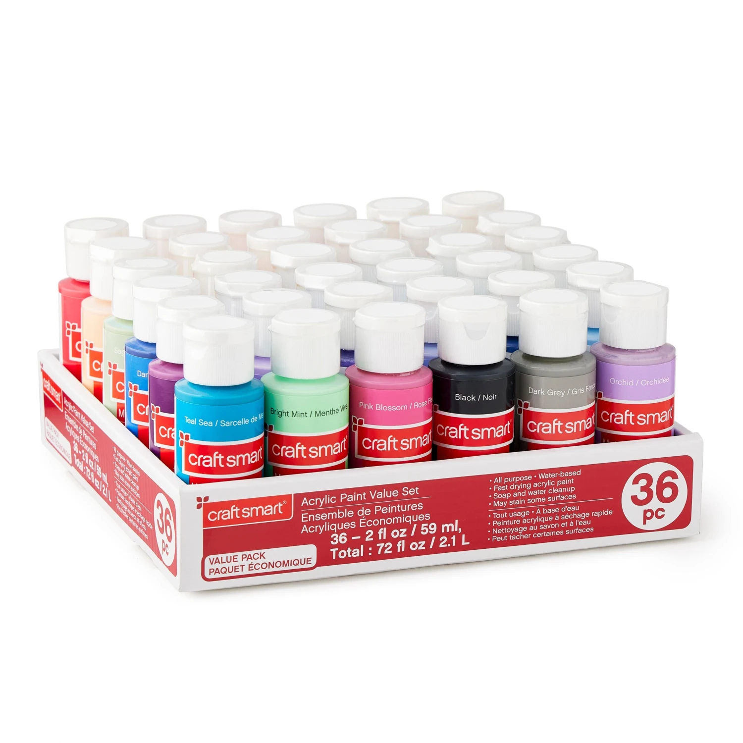 36 Color Acrylic Paint Value Set By Craft Smart® 9 36 Color Acrylic Paint Value Set By Craft Smart® - Image 9