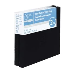 2 Pack Black Canvas Value Pack By Artist's Loft® Necessities™ 26 2 Pack Black Canvas Value Pack By Artist's Loft® Necessities™ -Handmade Supplies Store 10622207 4