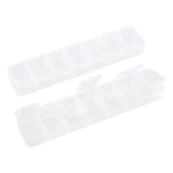 7 Compartment Jewelry Storage Box, 3ct. By Simply Tidy™