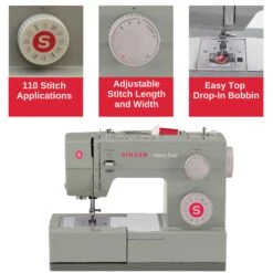 SINGER® HD4452 Heavy Duty Sewing Machine -Handmade Supplies Store 10649205 33