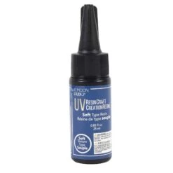6 Pack: Blue Moon Studio™ UV Resin Craft Soft Type Resin, 0.85oz.