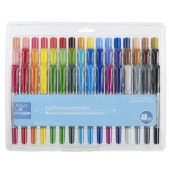 48 Color Dual Tip Permanent Markers By Artist's Loft™ -Handmade Supplies Store 10670335 1