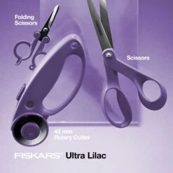 Fiskars® 4" Ultra Lilac Folding Scissors -Handmade Supplies Store 10719811 8