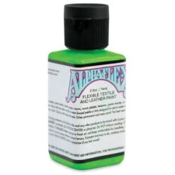Alpha6 AlphaFlex Textile And Leather Paint - Electroshock Green, 74 Ml, Bottle