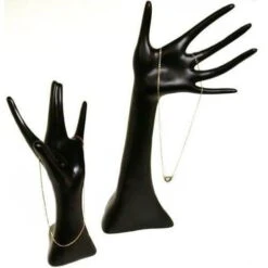 2 Chain Hand Display Stand Necklace Showcase New