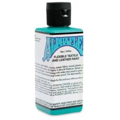 Alpha6 AlphaFlex Textile And Leather Paint - Peacock, 147 Ml, Bottle
