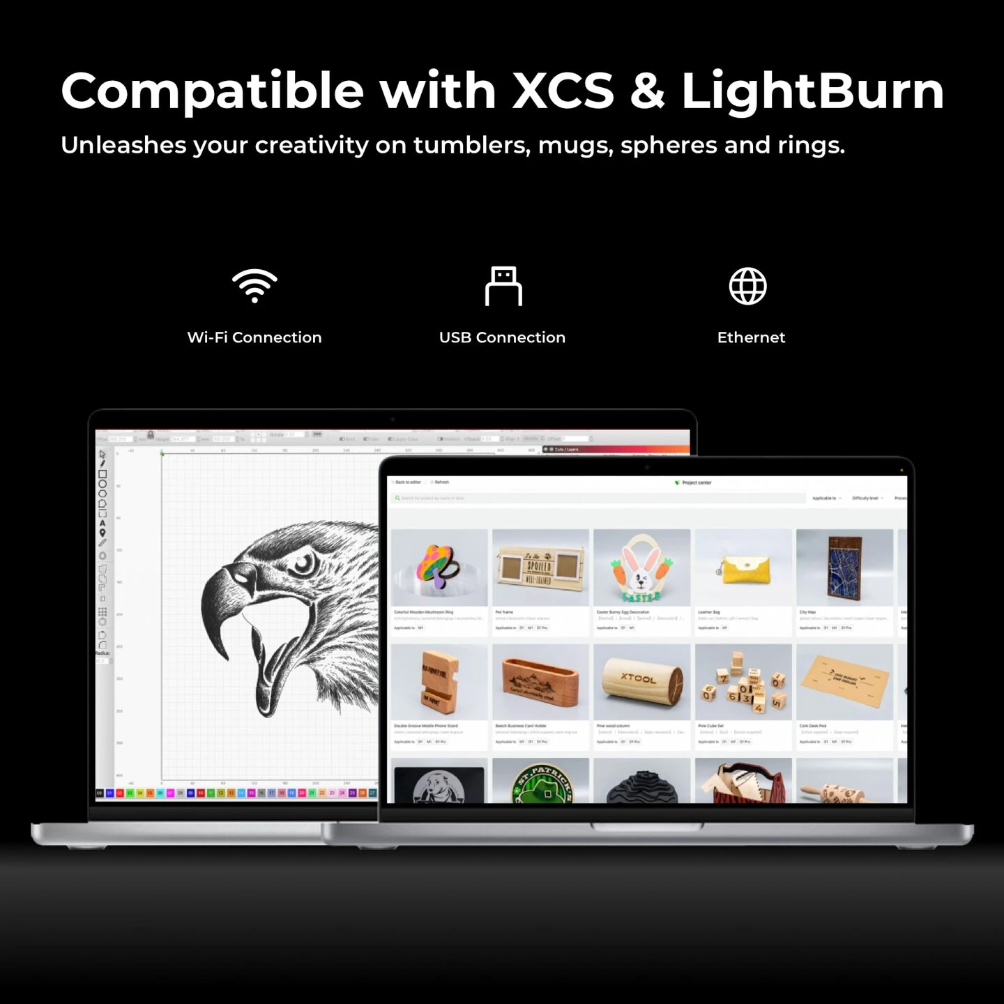 XTool P2 55W CO2 Laser Engraver 6 XTool P2 55W CO2 Laser Engraver - Image 6