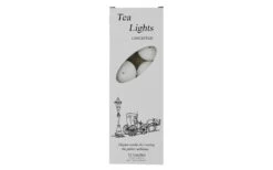 General Wax Candle Tea Lights White 12pc
