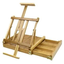 Art Alternatives Bamboo Ravenna Tabletop Sketch Box Easel -Handmade Supplies Store D245967S 3