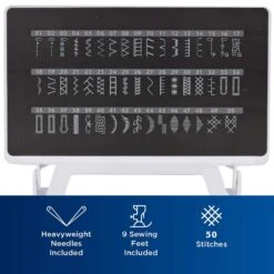Brother ST150HDH Strong And Tough Sewing Machine 9 Brother ST150HDH Strong And Tough Sewing Machine -Handmade Supplies Store D256211S 5