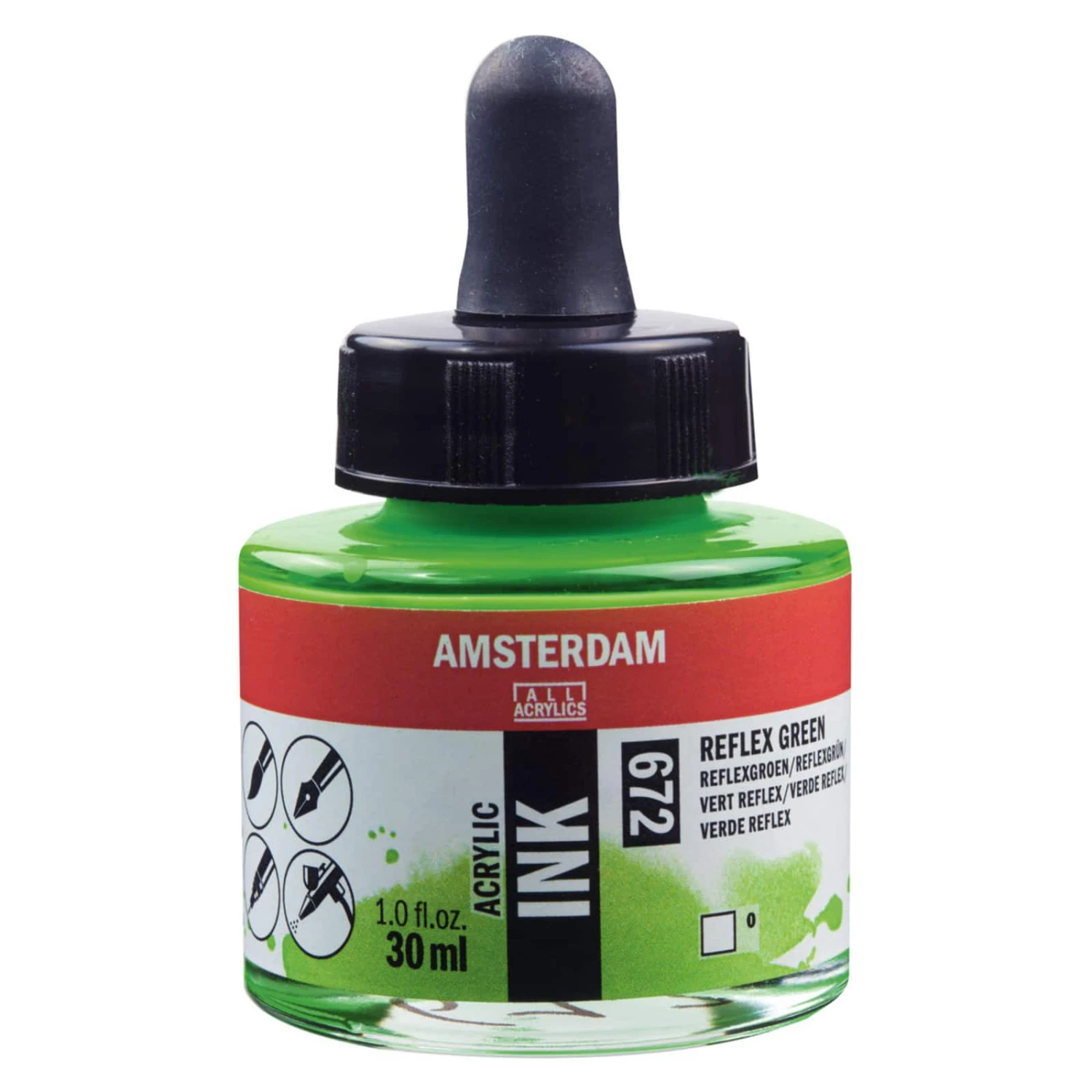Amsterdam Acrylic Ink, 1oz. 2 Amsterdam Acrylic Ink, 1oz. - Image 2