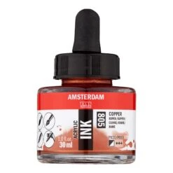 Amsterdam Acrylic Ink, 1oz. 26 Amsterdam Acrylic Ink, 1oz. -Handmade Supplies Store D273793S 1