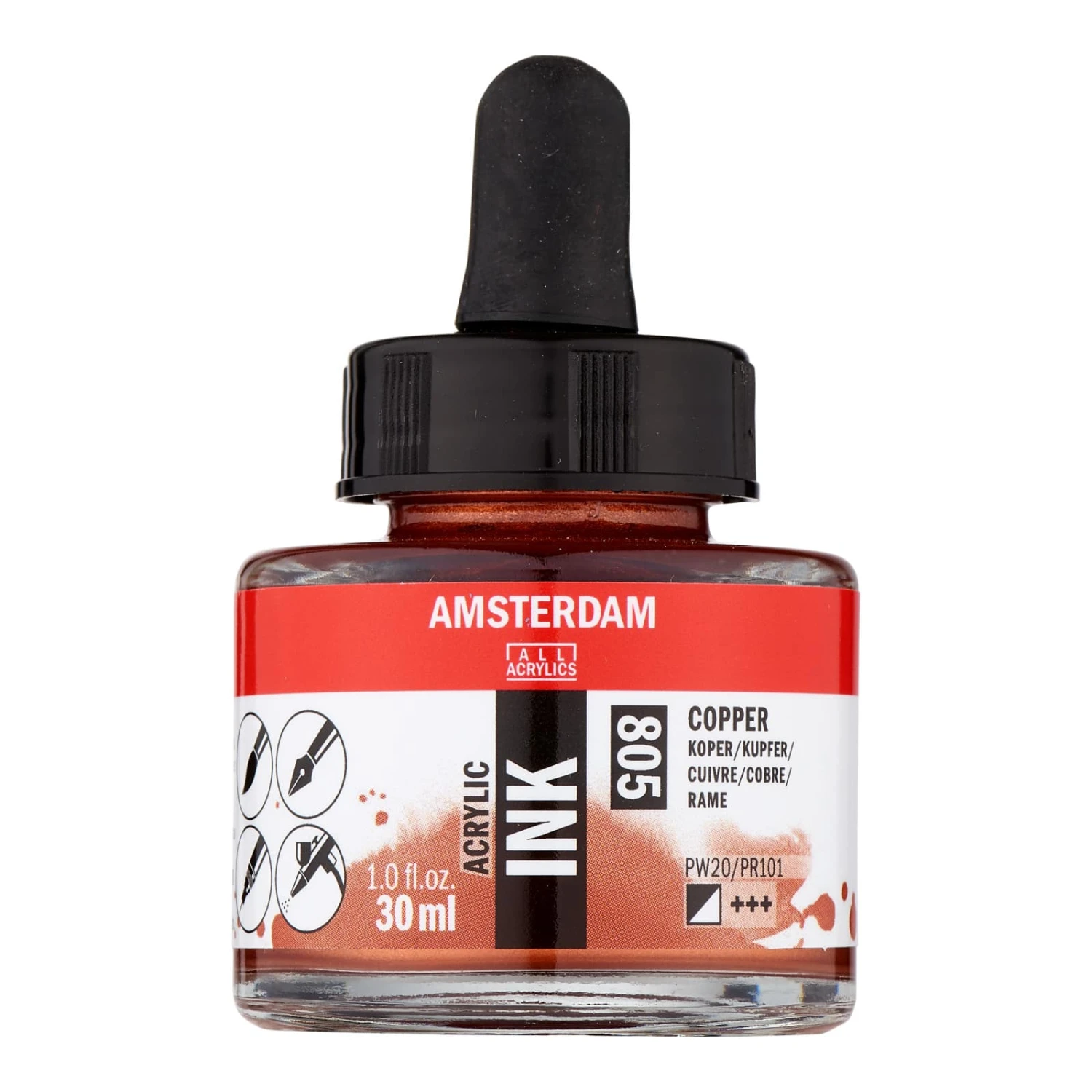 Amsterdam Acrylic Ink, 1oz. 7 Amsterdam Acrylic Ink, 1oz. - Image 7