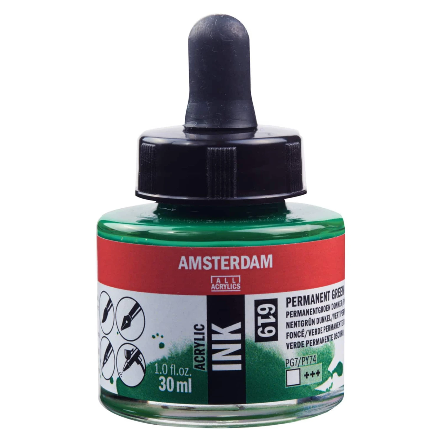 Amsterdam Acrylic Ink, 1oz. 3 Amsterdam Acrylic Ink, 1oz. - Image 3