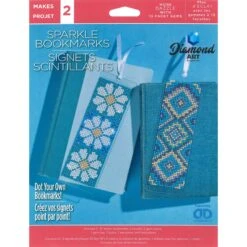 Diamond Art Sparkle Bookmarks Kit