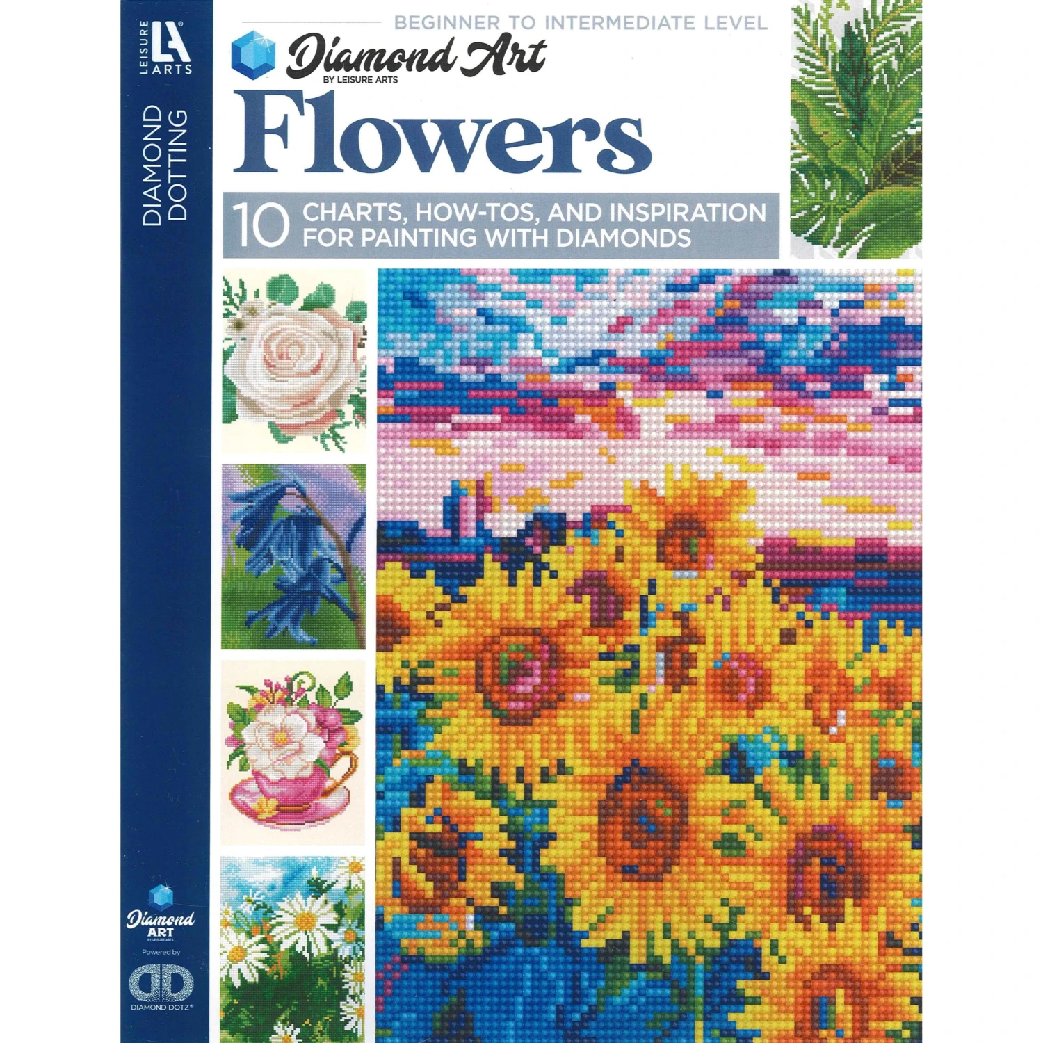 Diamond Art Flowers Painting Charts & Idea Book 1 Diamond Art Flowers Painting Charts & Idea Book