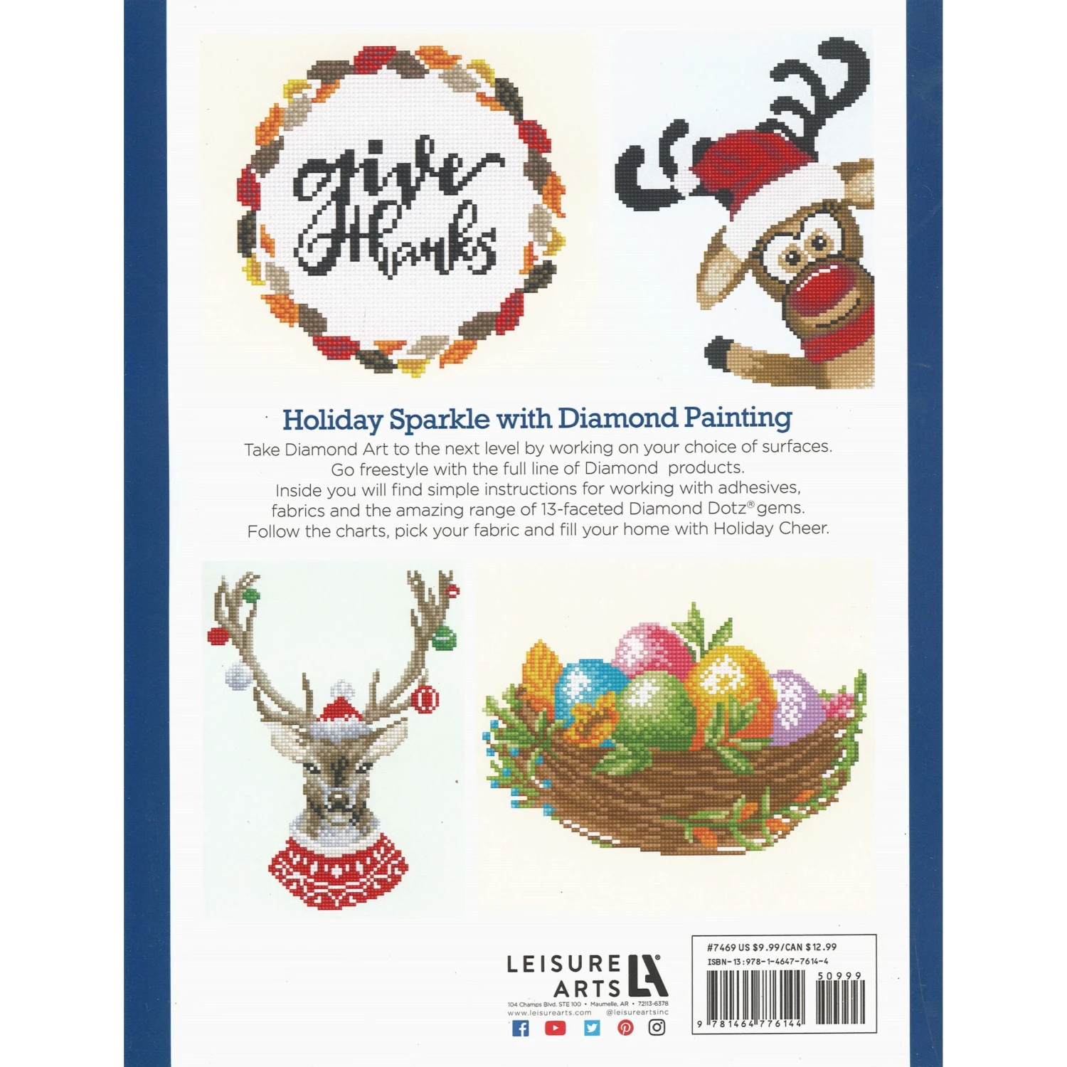 Diamond Art Holiday Painting Charts & Idea Book 2 Diamond Art Holiday Painting Charts & Idea Book - Image 2