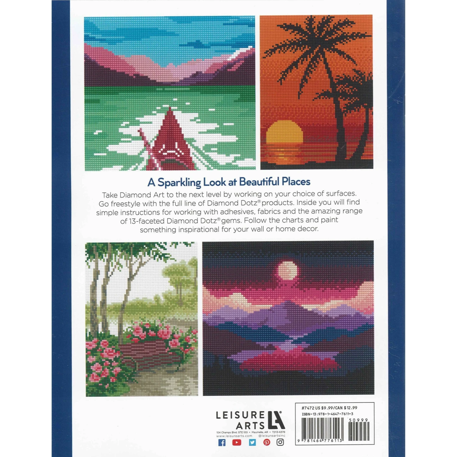 Diamond Art Landscapes Painting Charts & Idea Book 2 Diamond Art Landscapes Painting Charts & Idea Book - Image 2