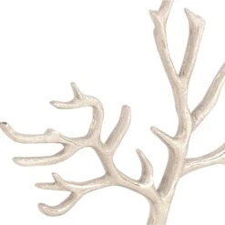 CosmoLiving By Cosmopolitan 10" Silver Tree Jewelry Stand -Handmade Supplies Store D365552S 4