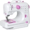 NEX™ Cute Pink Modern Crafting Sewing Machine With 12 Built-In Stitches