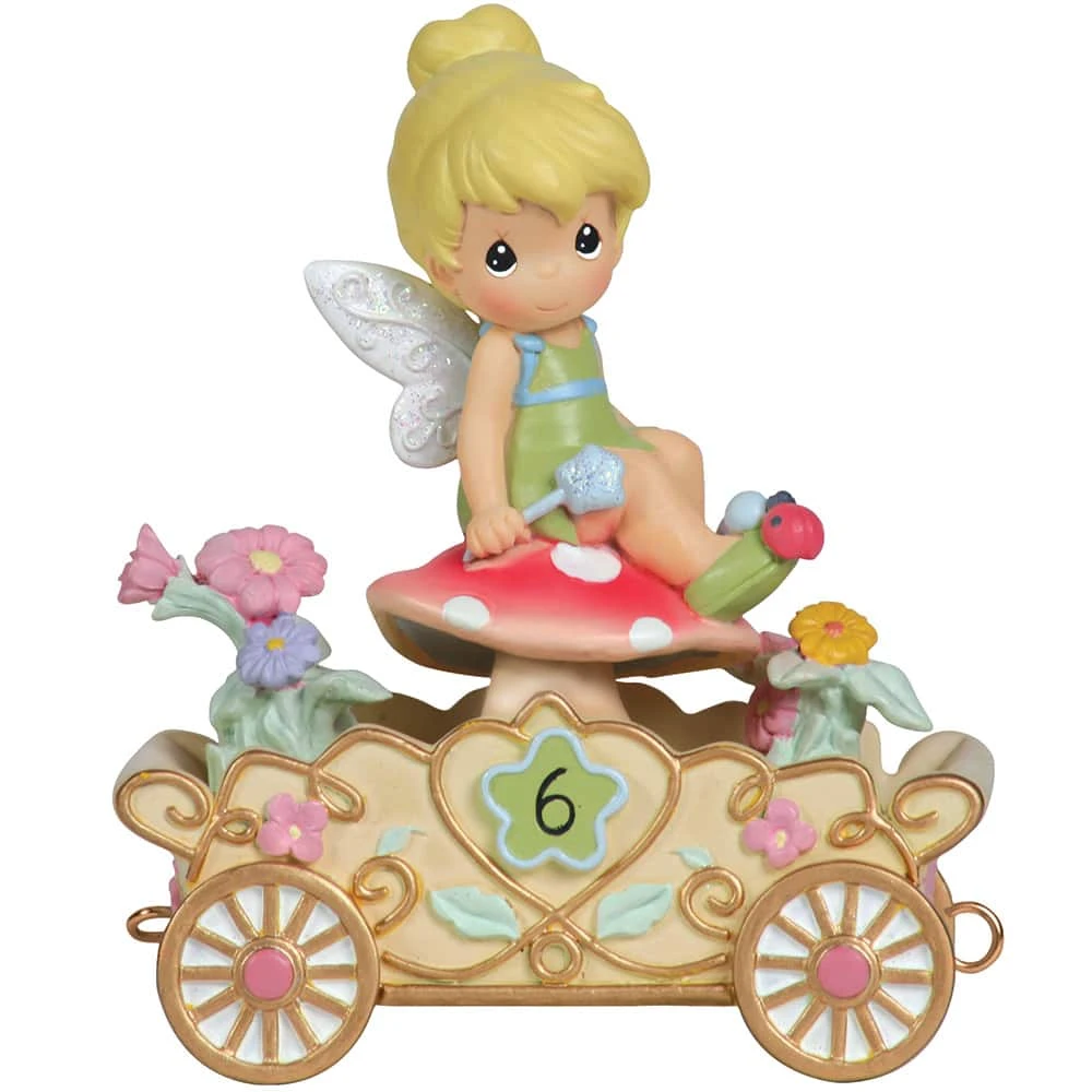 Precious Moments Disney® 4.5" Age 6 Fairy Happy Birthday Parade Figurine 1 Precious Moments Disney® 4.5" Age 6 Fairy Happy Birthday Parade Figurine