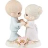 Precious Moments We Share A Love Forever Young 50th Anniversary Bisque Porcelain Figurine