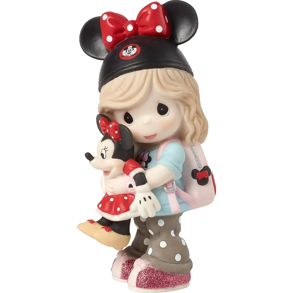 Precious Moments Disney® Dreamer Girl With Minnie Mouse Bisque Porcelain Figurine 1 Precious Moments Disney® Dreamer Girl With Minnie Mouse Bisque Porcelain Figurine
