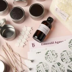 Bramble Berry Emerald Agave Candle Kit