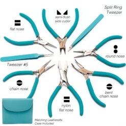 The Beadsmith® Fashion Color Plier Set & Clutch -Handmade Supplies Store D579396S 4