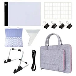 Sparkly Selections 22cm X 31cm Light Pad & Accessories