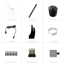 XPPen 8" X 5" Star 05 Wireless Graphics Drawing Tablet -Handmade Supplies Store D717388S 7