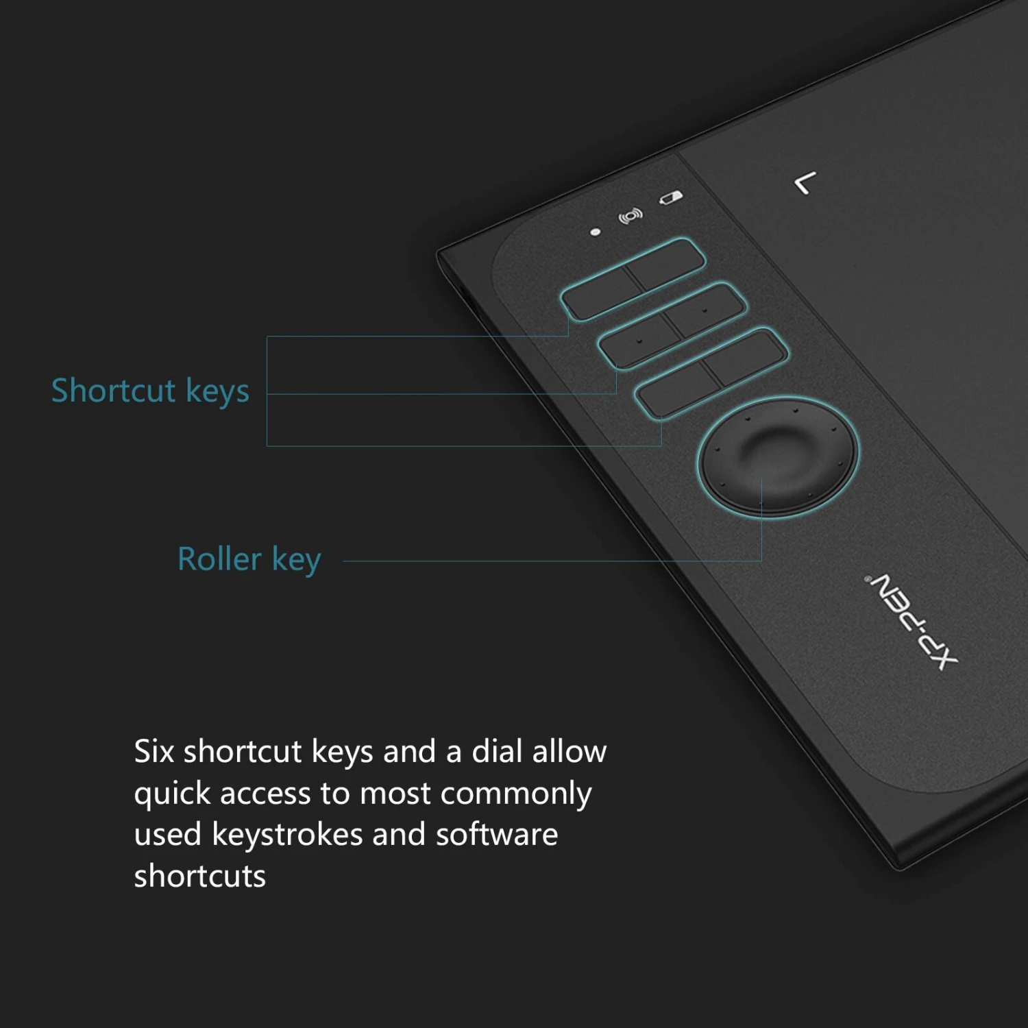 XPPen 10" X 6" Star 06 Wireless Graphics Drawing Tablet 3 XPPen 10" X 6" Star 06 Wireless Graphics Drawing Tablet - Image 3