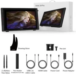 XPPen Artist 24 Pro Drawing Tablet -Handmade Supplies Store D717394S 8