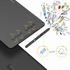 XPPen 10" X 6.25" Deco 01 Graphics Drawing Tablet -Handmade Supplies Store D717395S 6