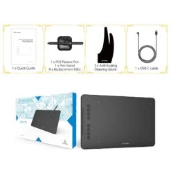 XPPen 10" X 6.25" Deco 01 Graphics Drawing Tablet -Handmade Supplies Store D717395S 7