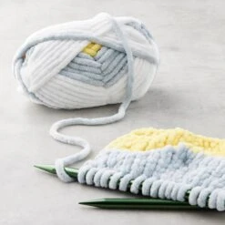 18 Pack: Sweet Snuggles™ Stripes Yarn By Loops & Threads® -Handmade Supplies Store MP640113 20